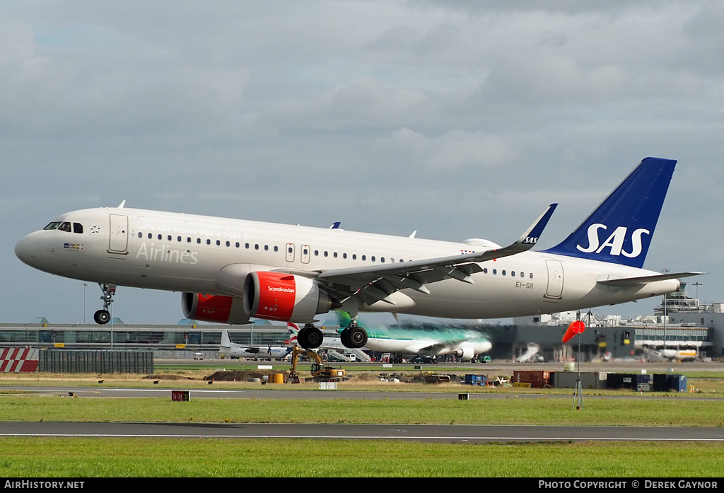 Aircraft Photo of EI-SII | Airbus A320-251N | Scandinavian Airlines - SAS | AirHistory.net #391605