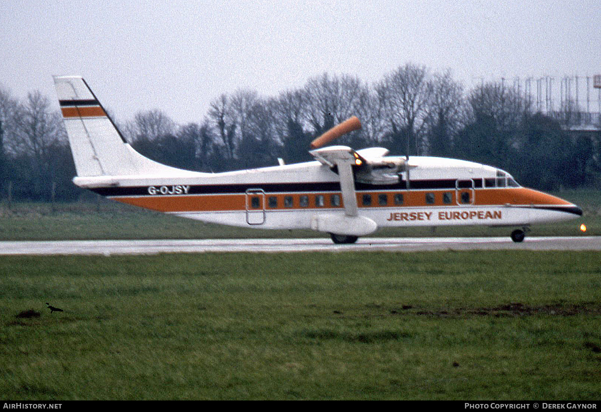 Aircraft Photo of G-OJSY | Short 360-100 | Jersey European Airways | AirHistory.net #391608
