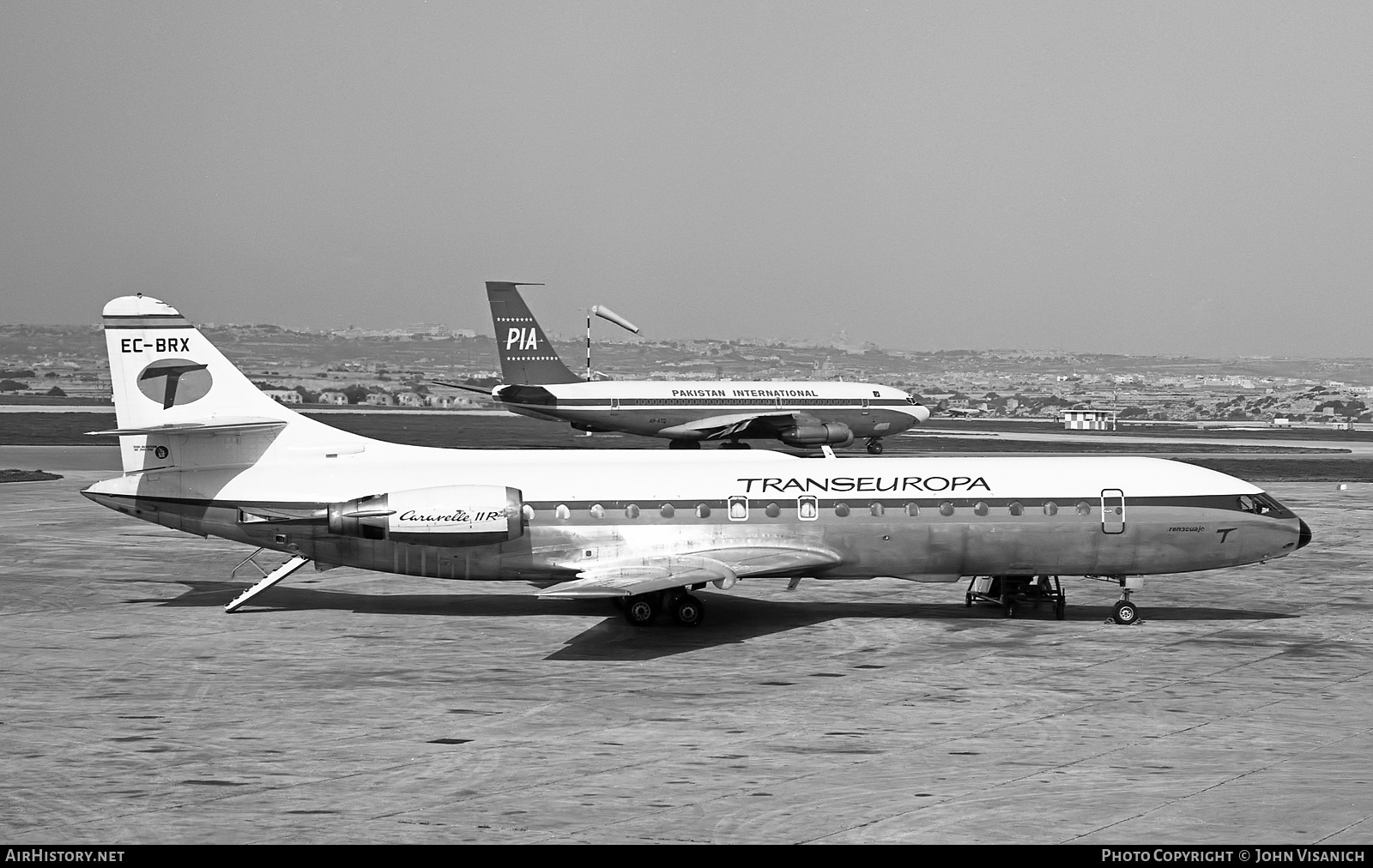 Aircraft Photo of EC-BRX | Sud SE-210 Caravelle 11R | Trans Europa | AirHistory.net #391621