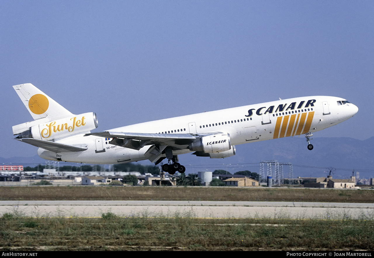 Aircraft Photo of SE-DHT | McDonnell Douglas DC-10-10 | Scanair | AirHistory.net #391630