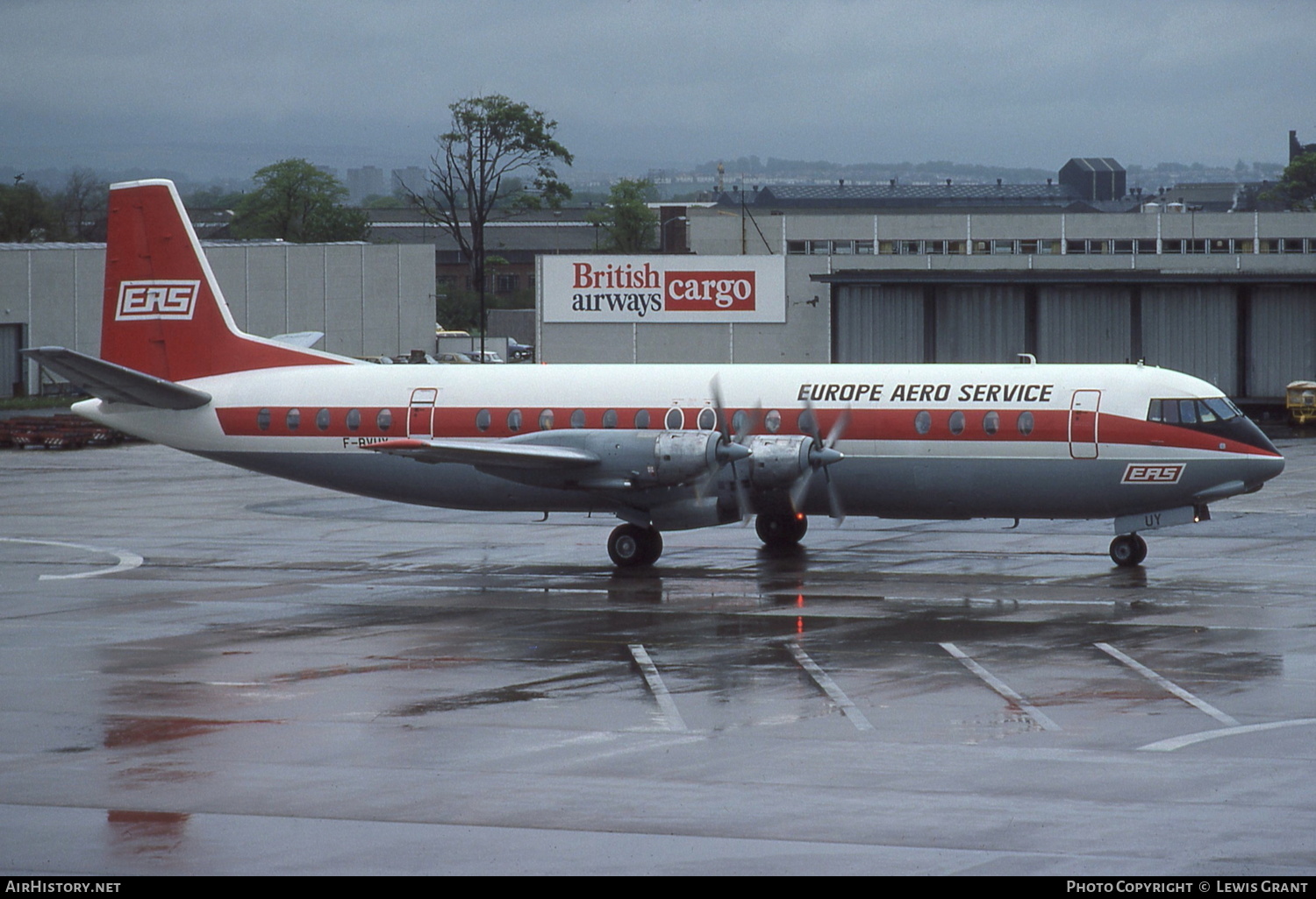 Aircraft Photo of F-BVUY | Vickers 952 Vanguard | EAS - Europe Aero Service | AirHistory.net #391647