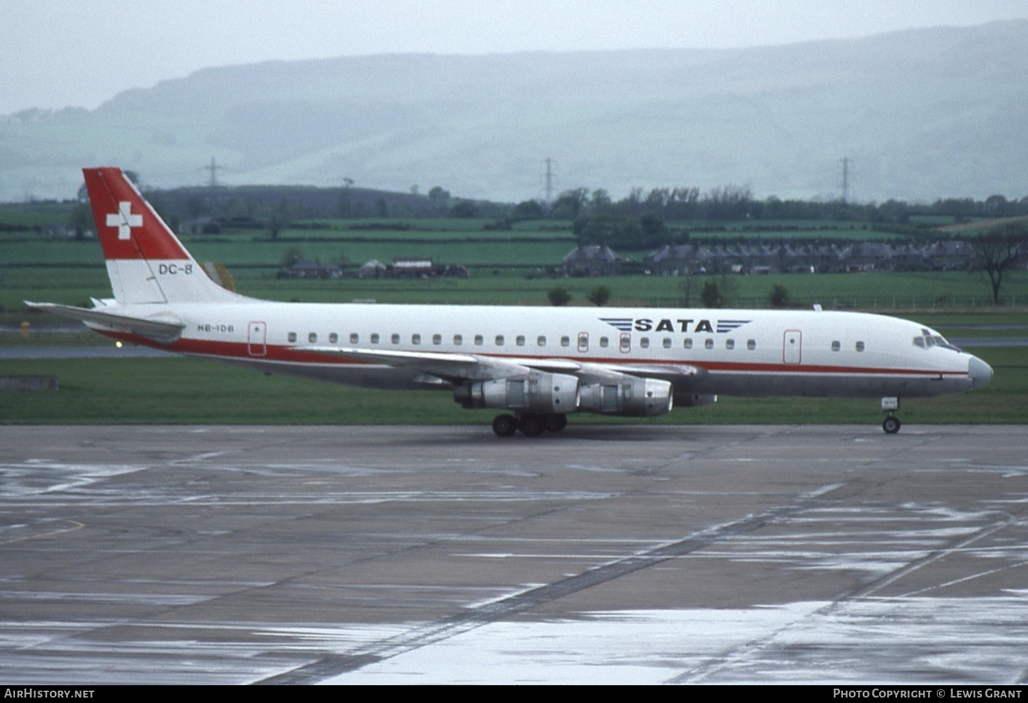 Aircraft Photo of HB-IDB | Douglas DC-8-53 | SATA - SA de Transport Aérien | AirHistory.net #391651