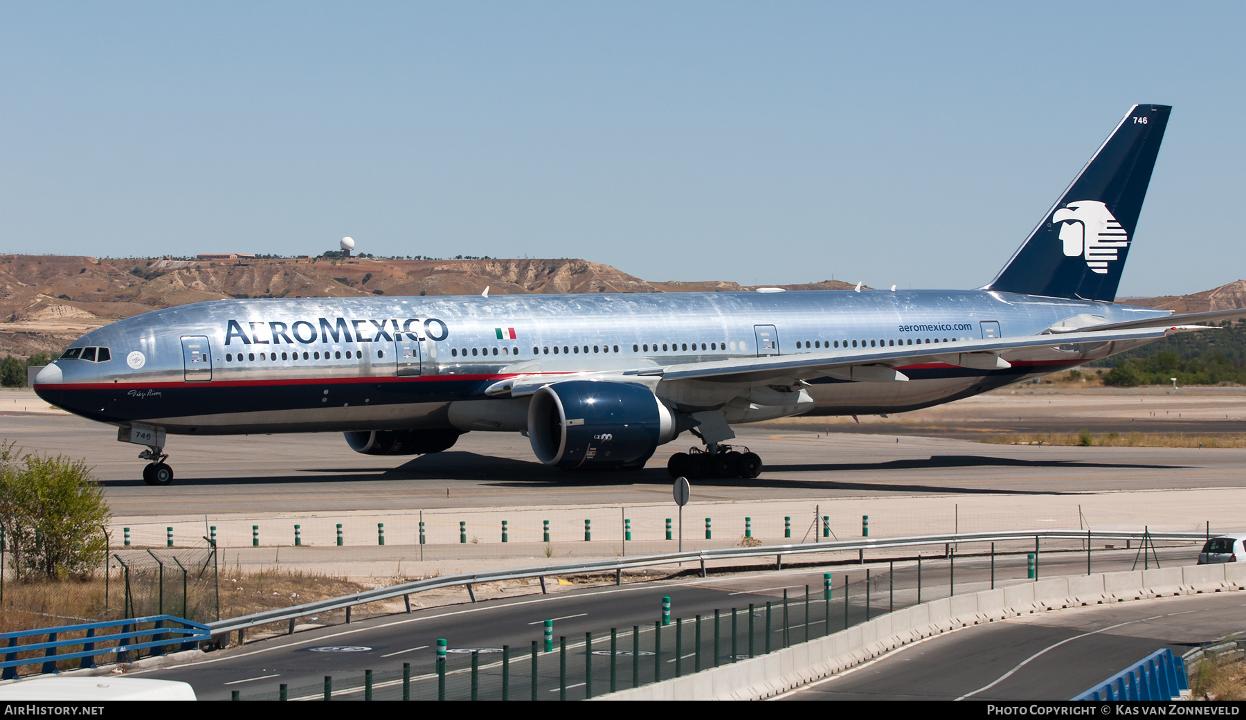 Aircraft Photo of N746AM | Boeing 777-2Q8/ER | AeroMéxico | AirHistory.net #391658