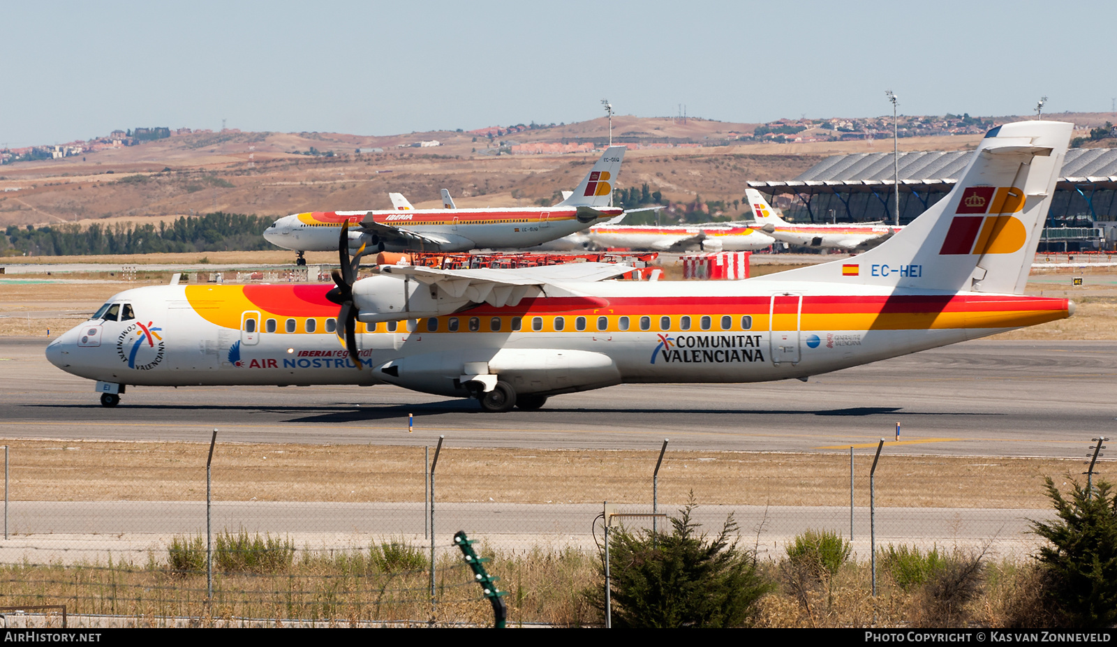 Aircraft Photo of EC-HEI | ATR ATR-72-500 (ATR-72-212A) | Iberia Regional | AirHistory.net #391660
