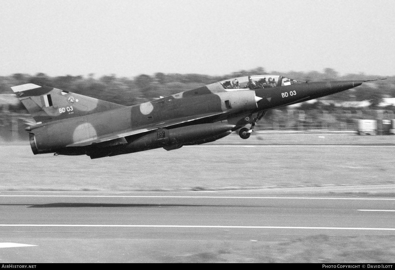 Aircraft Photo of BD03 | Dassault Mirage 5BD | Belgium - Air Force | AirHistory.net #391668