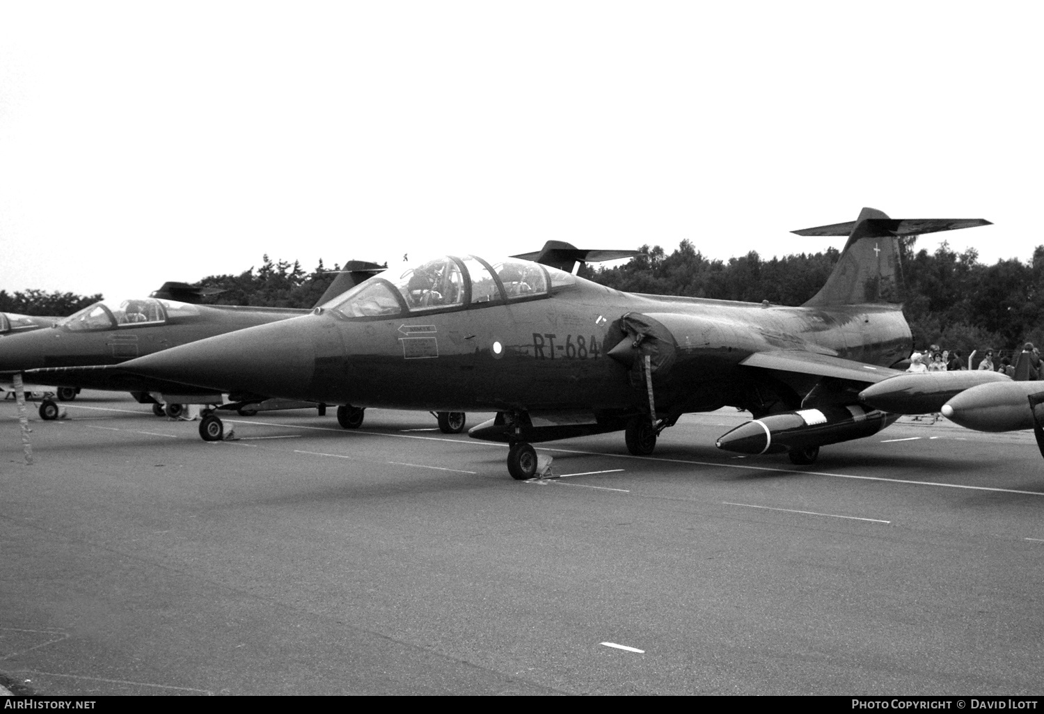 Aircraft Photo of RT-684 | Lockheed TF-104G Starfighter | Denmark - Air Force | AirHistory.net #391669