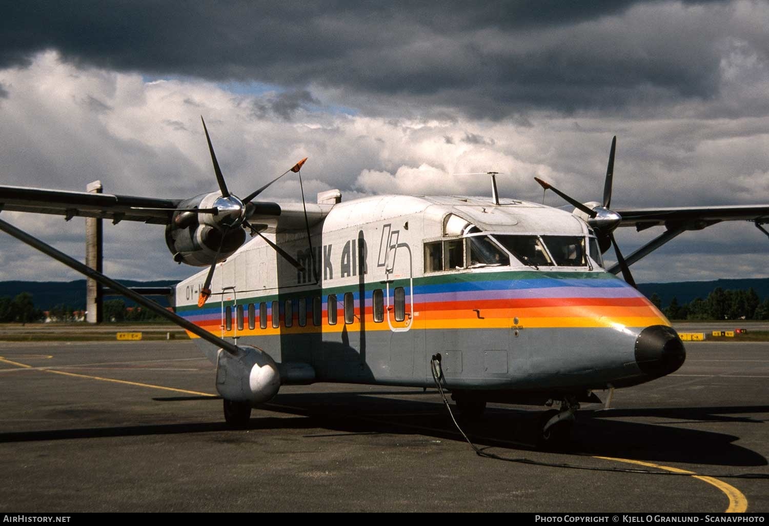 Aircraft Photo of OY-MUB | Short 330-200 | Muk Air | AirHistory.net #391670