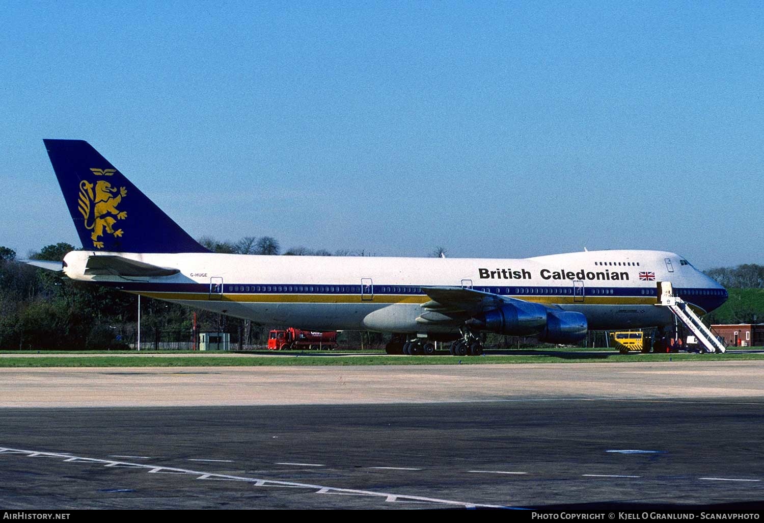 Aircraft Photo of G-HUGE | Boeing 747-2D3BM | British Caledonian Airways | AirHistory.net #391672