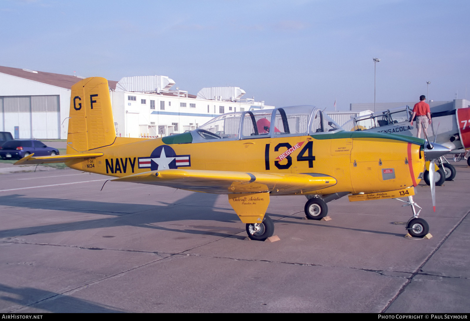 Aircraft Photo of N134 | Beech T-34A Mentor (A45) | USA - Navy | AirHistory.net #391673