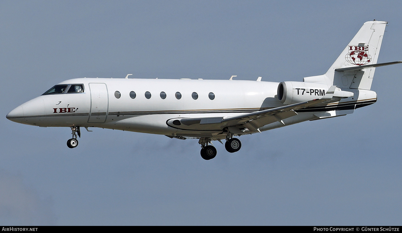 Aircraft Photo of T7-PRM | Israel Aircraft Industries Gulfstream G200 | IBE Trade Corp. | AirHistory.net #391681
