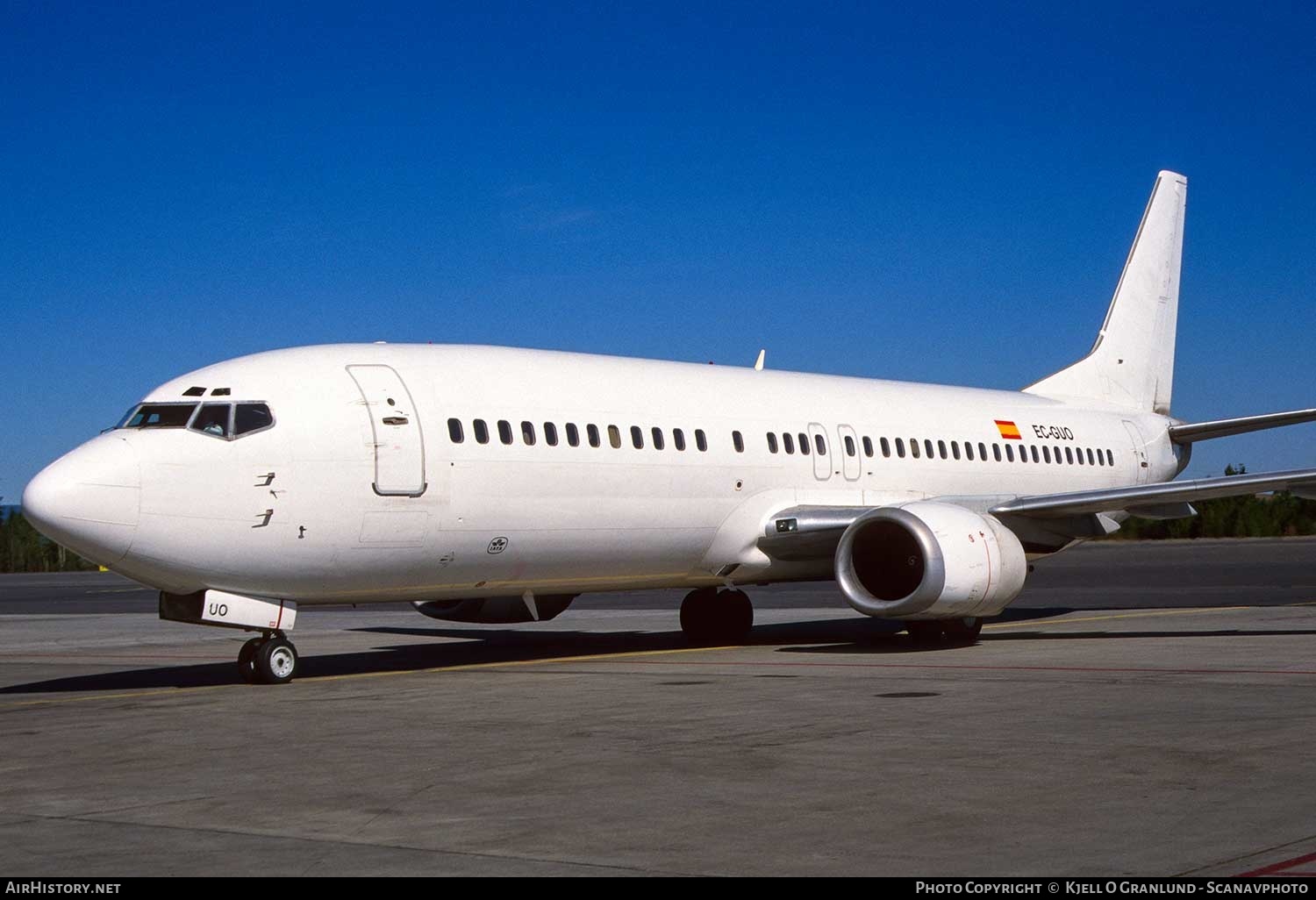 Aircraft Photo of EC-GUO | Boeing 737-4Q8 | Air Europa | AirHistory.net #391684