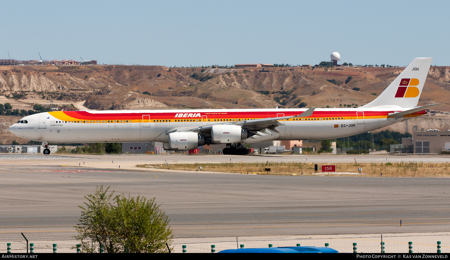 Aircraft Photo of EC-JOH | Airbus A340-642 | Iberia | AirHistory.net #391685