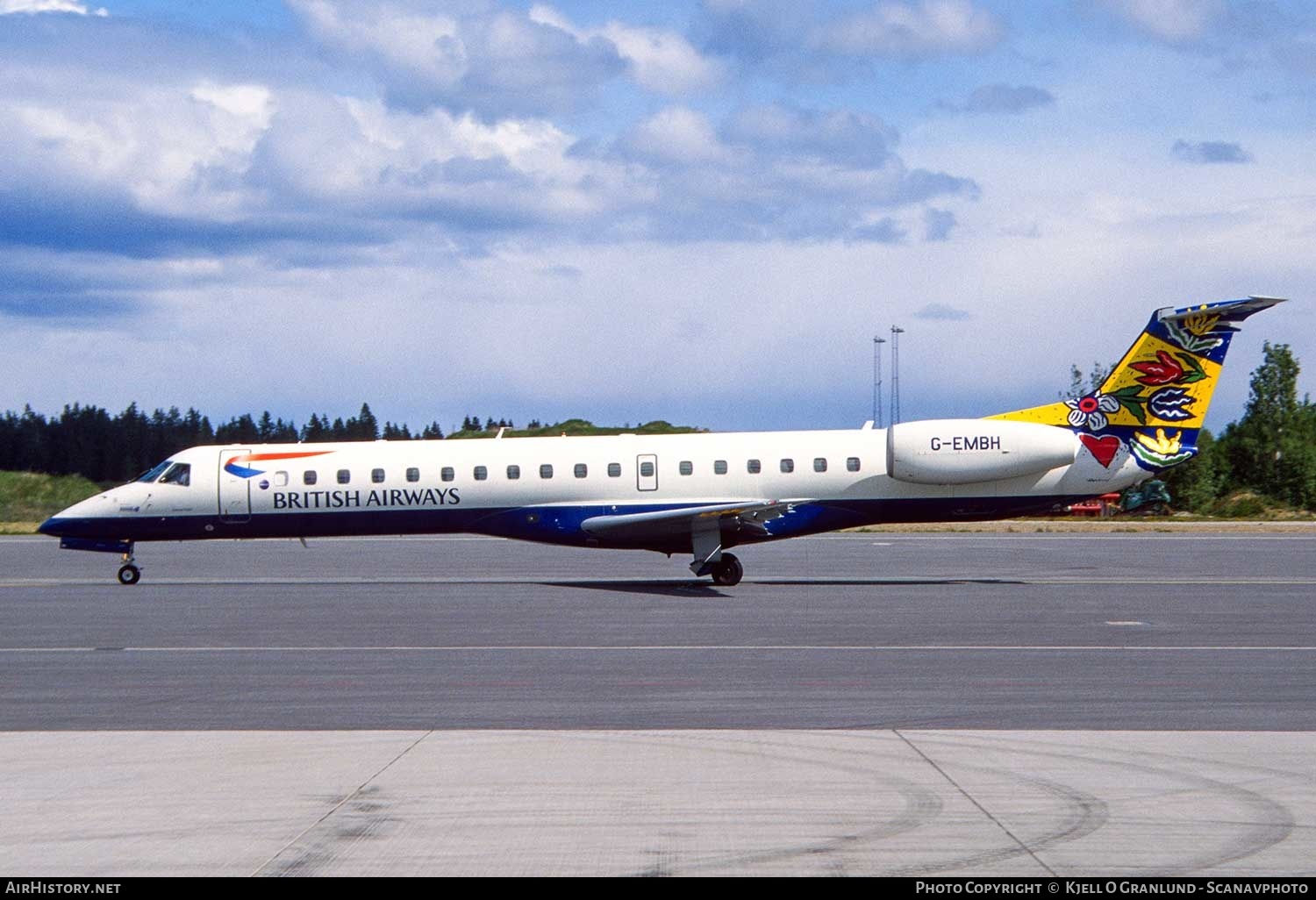 Aircraft Photo of G-EMBH | Embraer ERJ-145EU (EMB-145EU) | British Airways | AirHistory.net #391686