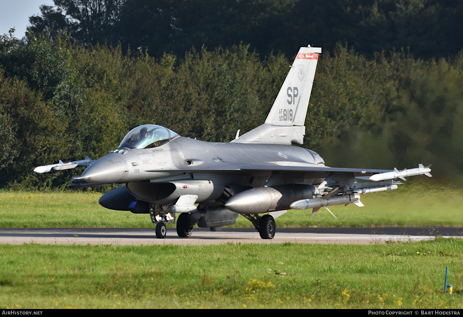 Aircraft Photo of 90-0818 / AF90-818 | General Dynamics F-16CM Fighting Falcon | USA - Air Force | AirHistory.net #391689