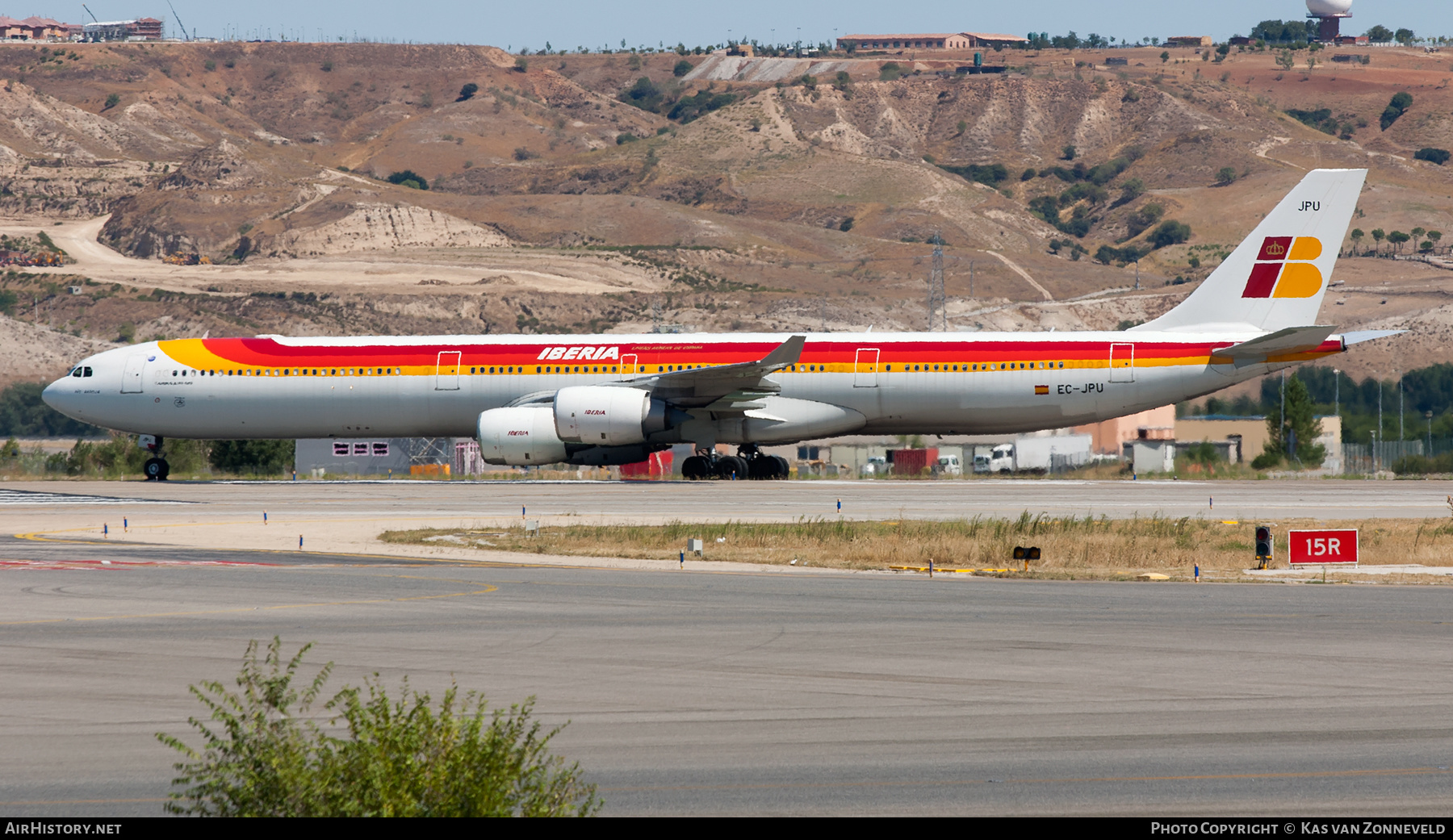 Aircraft Photo of EC-JPU | Airbus A340-642 | Iberia | AirHistory.net #391692