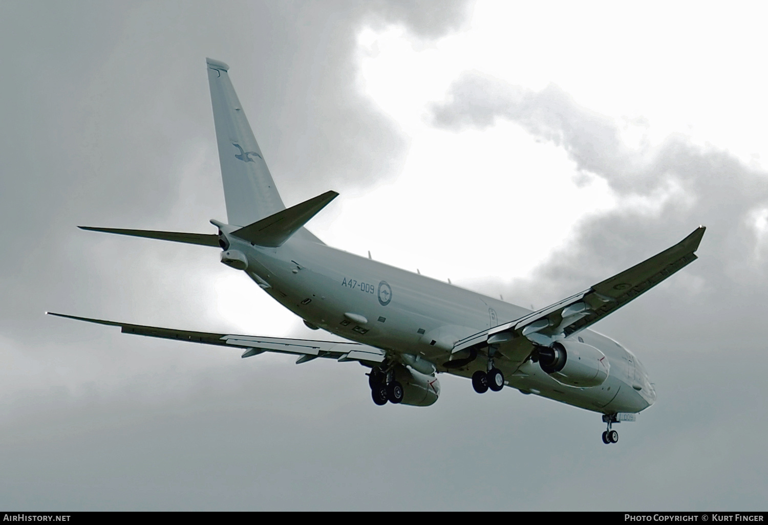 Aircraft Photo of A47-009 | Boeing P-8A Poseidon | Australia - Air Force | AirHistory.net #391710