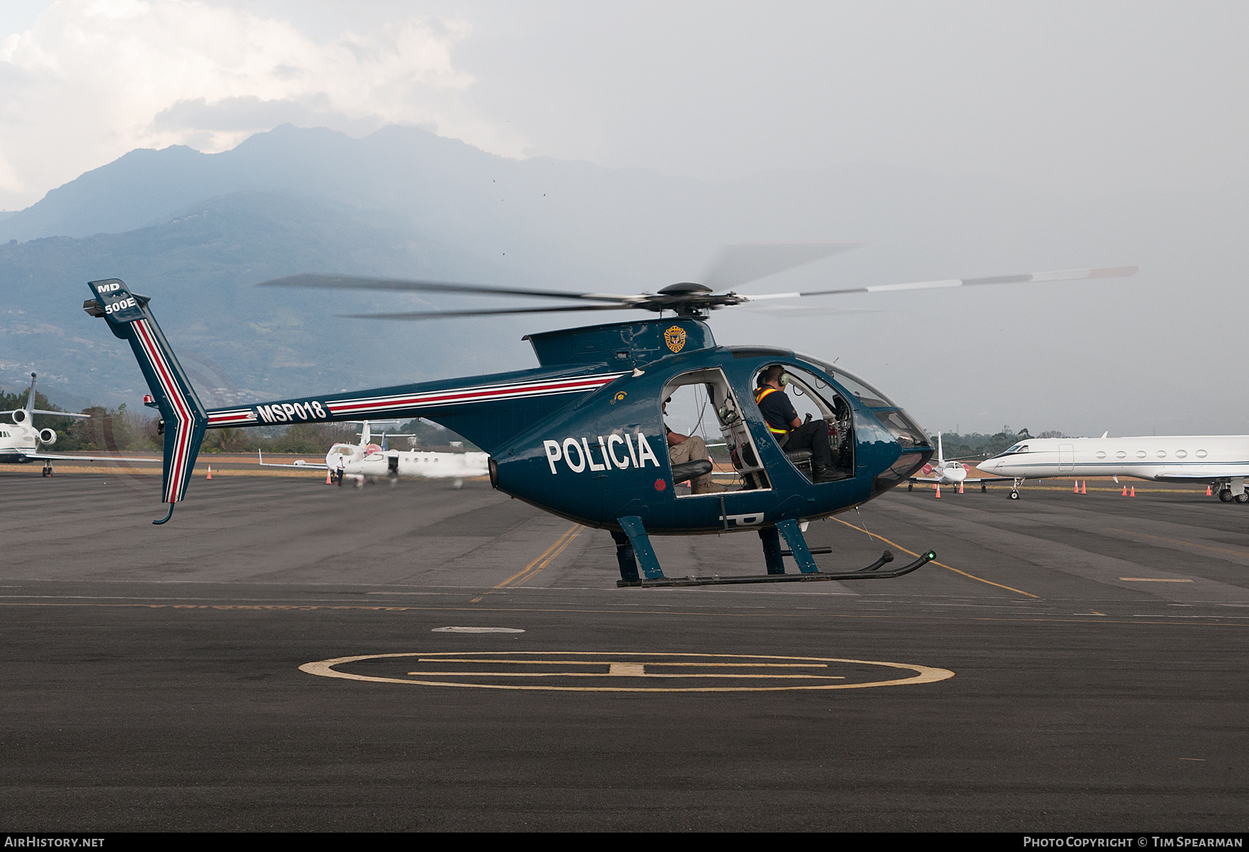 Aircraft Photo of MSP018 | Hughes 500E (369E) | Costa Rica - Seguridad Pública | AirHistory.net #391712