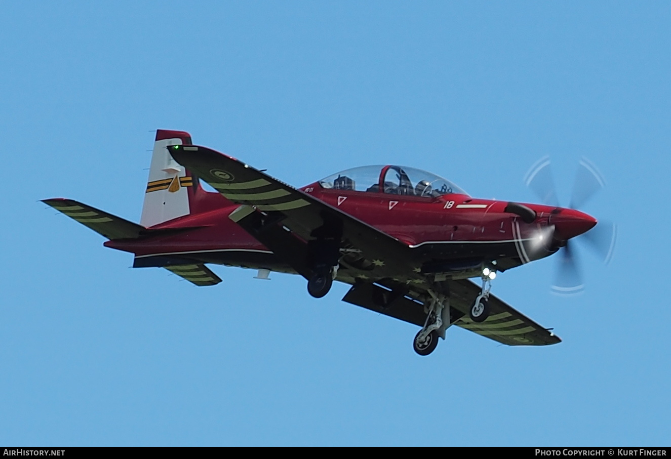 Aircraft Photo of A54-018 | Pilatus PC-21 | Australia - Air Force | AirHistory.net #391713
