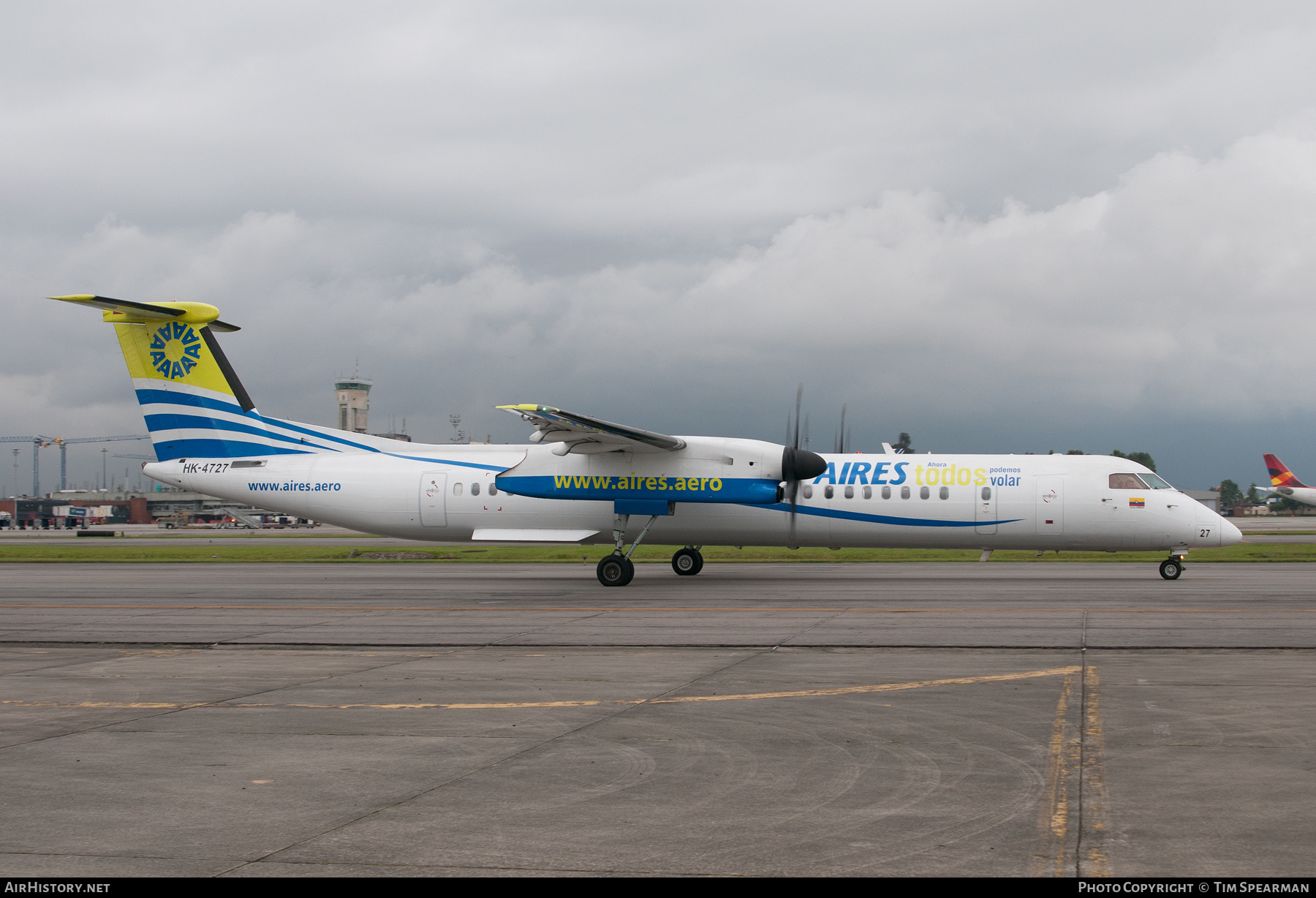 Aircraft Photo of HK-4727 | Bombardier DHC-8-402 Dash 8 | AIRES - Aerovías de Integración Regional | AirHistory.net #391723