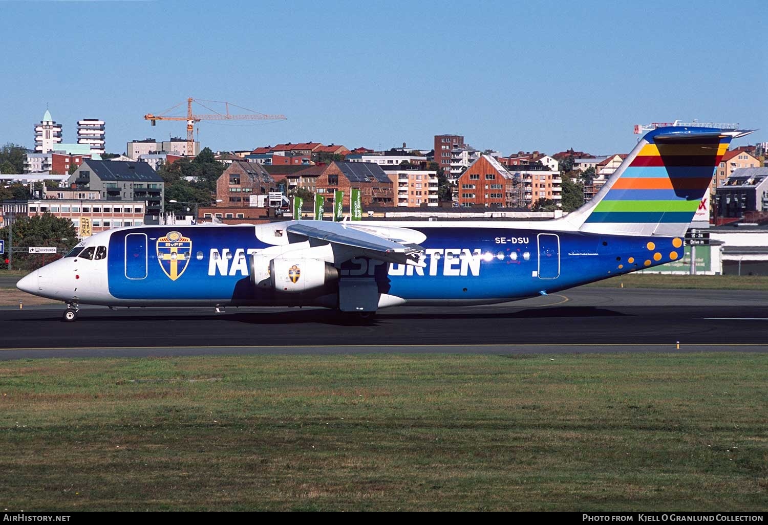 Aircraft Photo of SE-DSU | British Aerospace Avro 146-RJ100 | BRA - Braathens Regional Airlines | AirHistory.net #391724