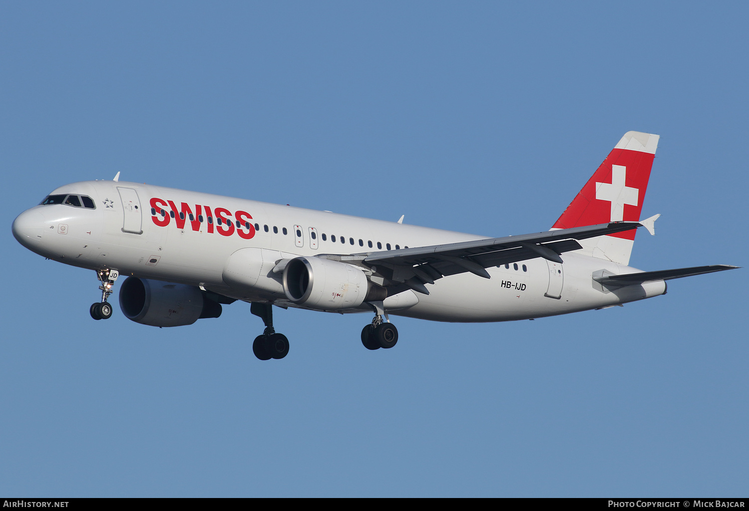 Aircraft Photo of HB-IJD | Airbus A320-214 | Swiss International Air Lines | AirHistory.net #391749