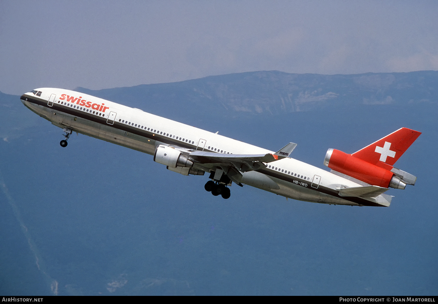 Aircraft Photo of HB-IWD | McDonnell Douglas MD-11 | Swissair | AirHistory.net #391751