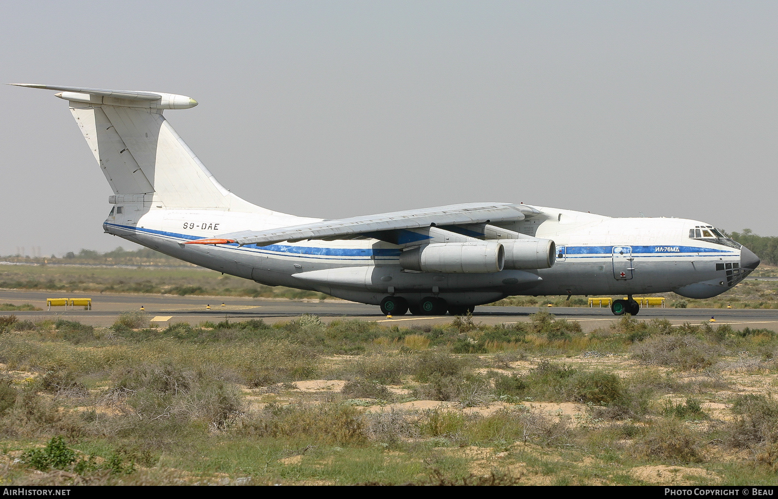 Aircraft Photo of S9-DAE | Ilyushin Il-76MD | AirHistory.net #391752