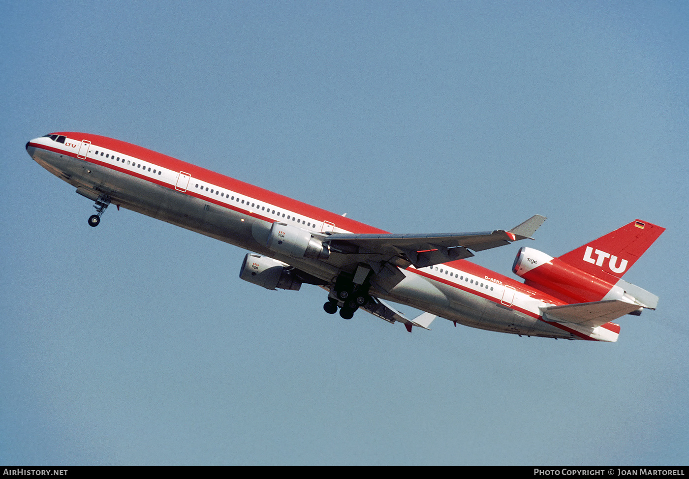 Aircraft Photo of D-AERX | McDonnell Douglas MD-11 | LTU - Lufttransport-Unternehmen | AirHistory.net #391753