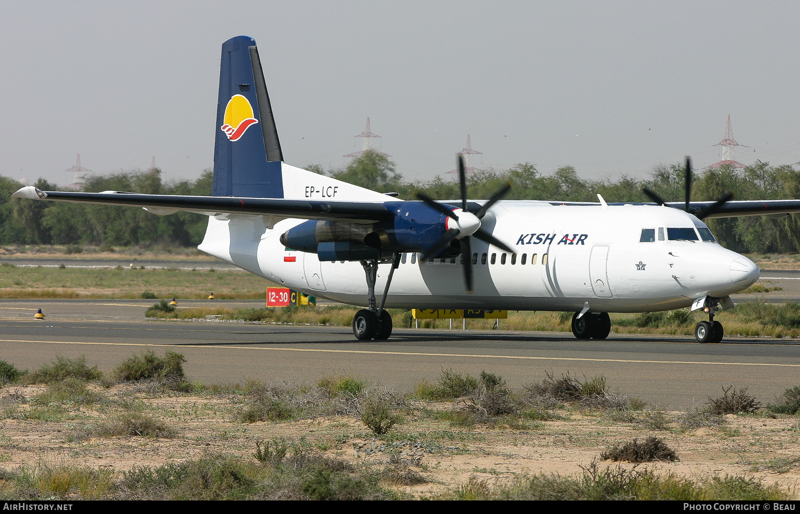 Aircraft Photo of EP-LCF | Fokker 50 | Kish Air | AirHistory.net #391765