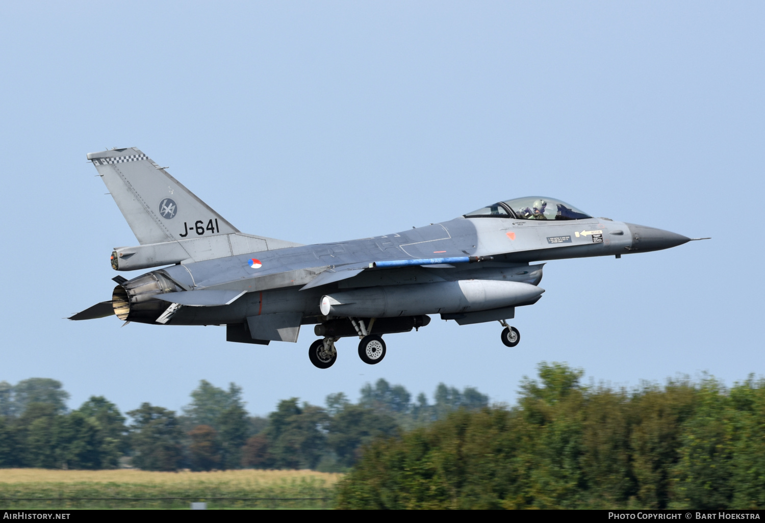 Aircraft Photo of J-641 | General Dynamics F-16AM Fighting Falcon | Netherlands - Air Force | AirHistory.net #391766