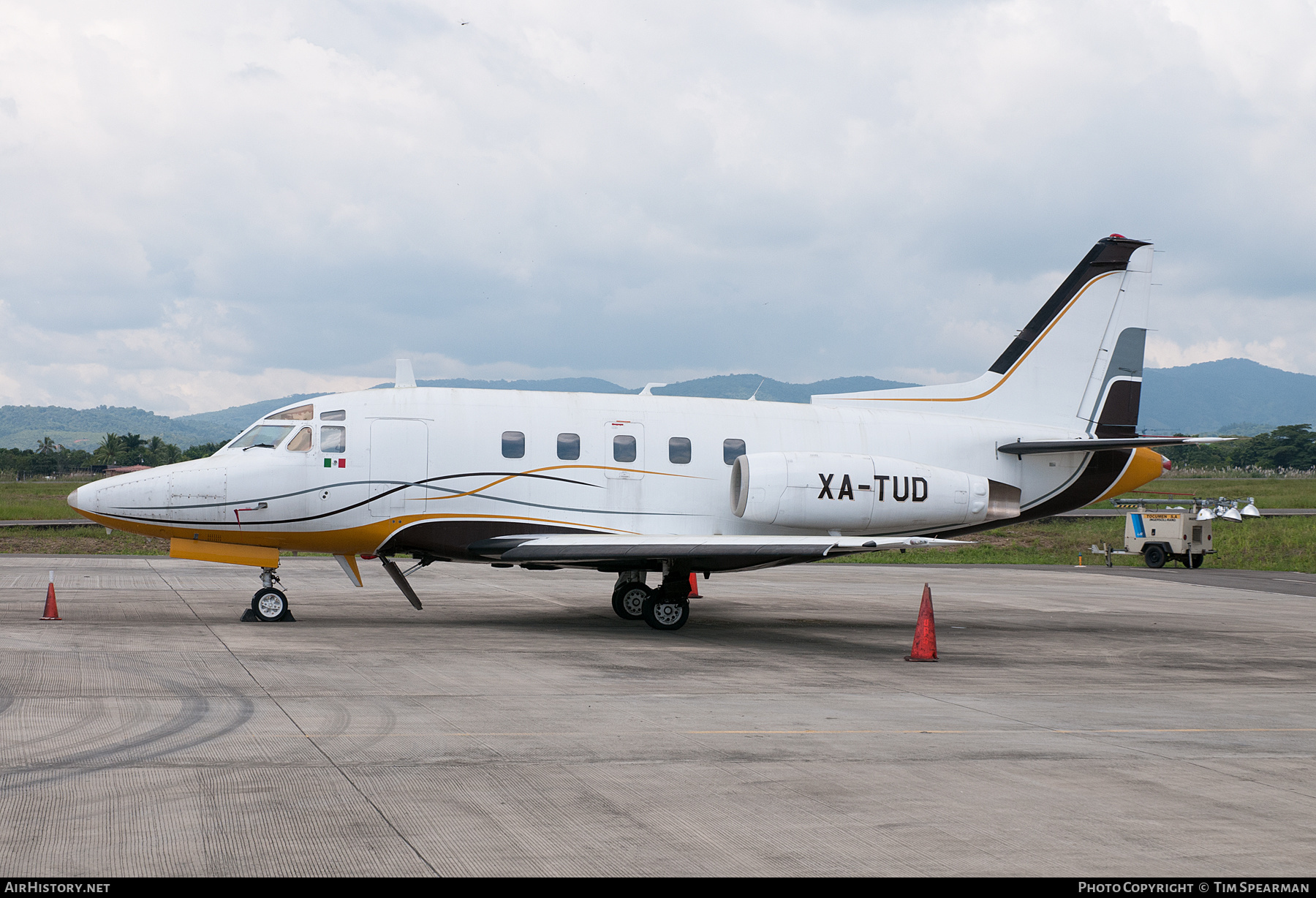 Aircraft Photo of XA-TUD | North American Rockwell NA-380 Sabreliner 75A | AirHistory.net #391779