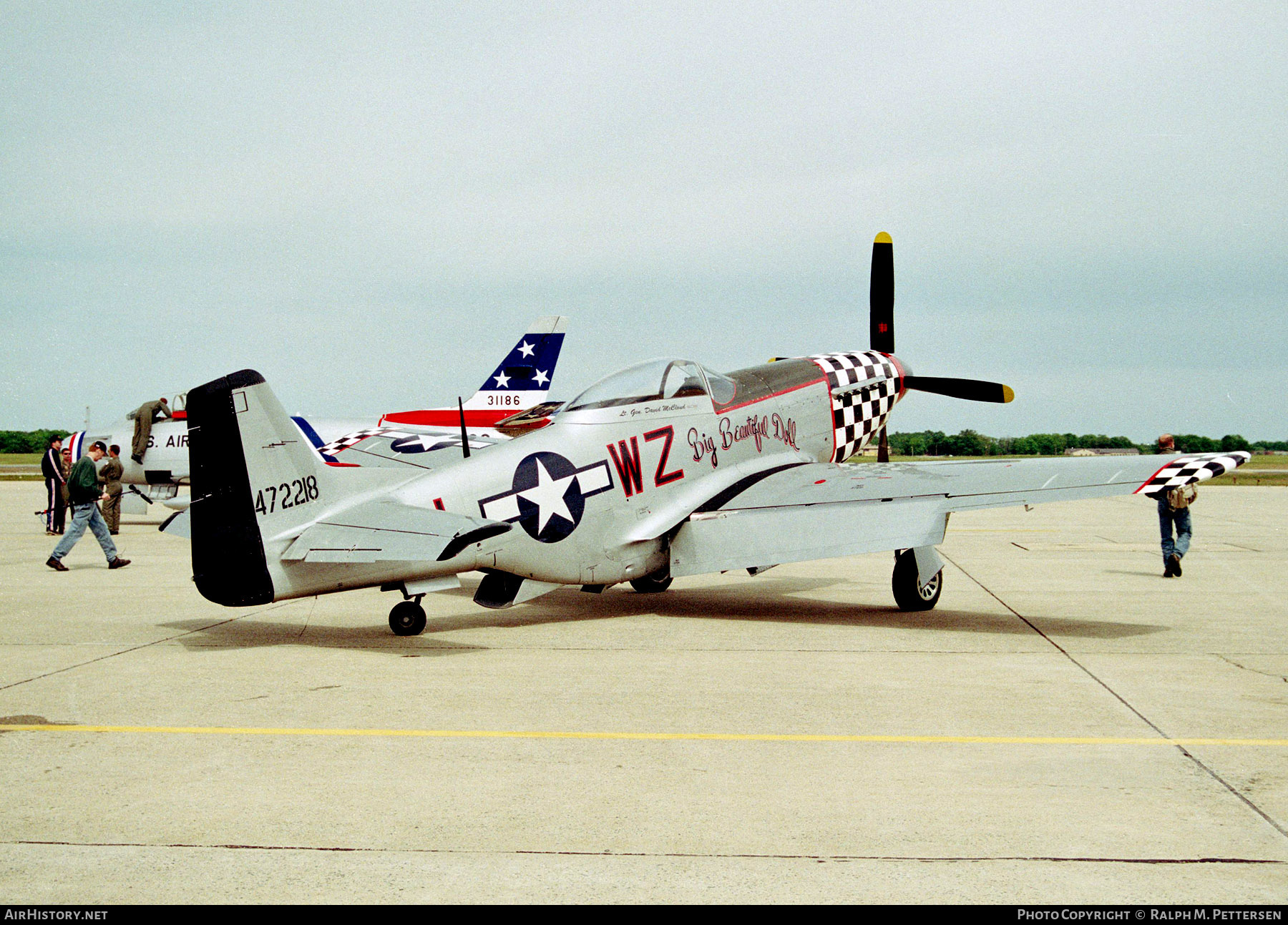 Aircraft Photo of N551JP / 472218 | North American P-51D Mustang | USA - Air Force | AirHistory.net #391783