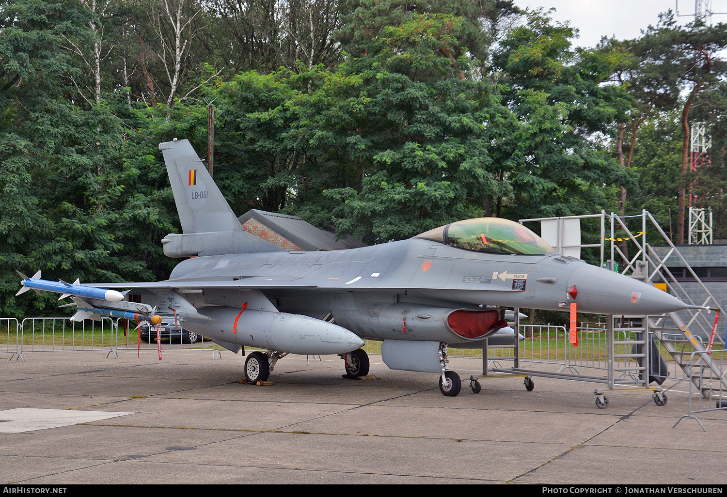 Aircraft Photo of LB-061 | General Dynamics F-16AM Fighting Falcon | Belgium - Air Force | AirHistory.net #391795