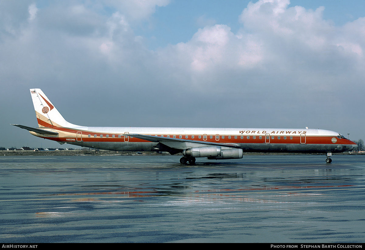 Aircraft Photo of N803WA | McDonnell Douglas DC-8-63CF | World Airways | AirHistory.net #391810