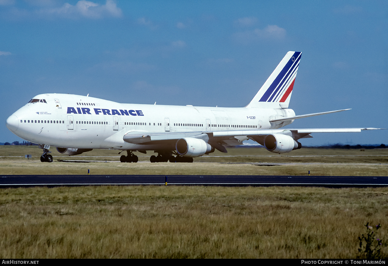 Aircraft Photo of F-GCBF | Boeing 747-228B(SF) | Air France | AirHistory.net #391829