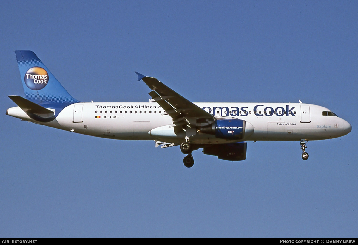 Aircraft Photo of OO-TCM | Airbus A320-212 | Thomas Cook Airlines | AirHistory.net #391835