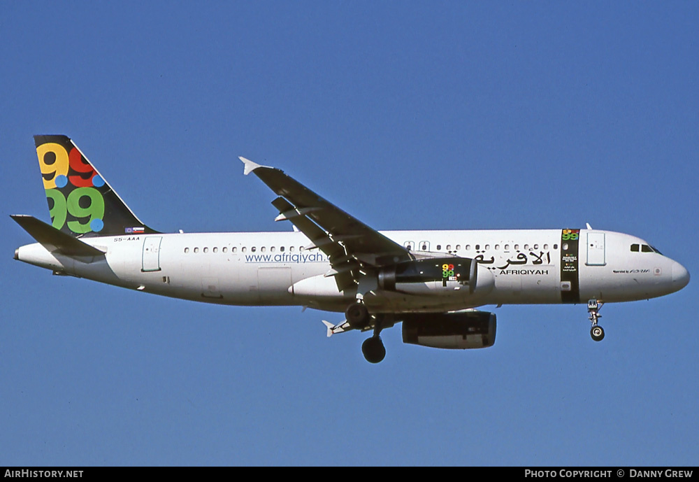 Aircraft Photo of S5-AAA | Airbus A320-231 | Afriqiyah Airways | AirHistory.net #391839