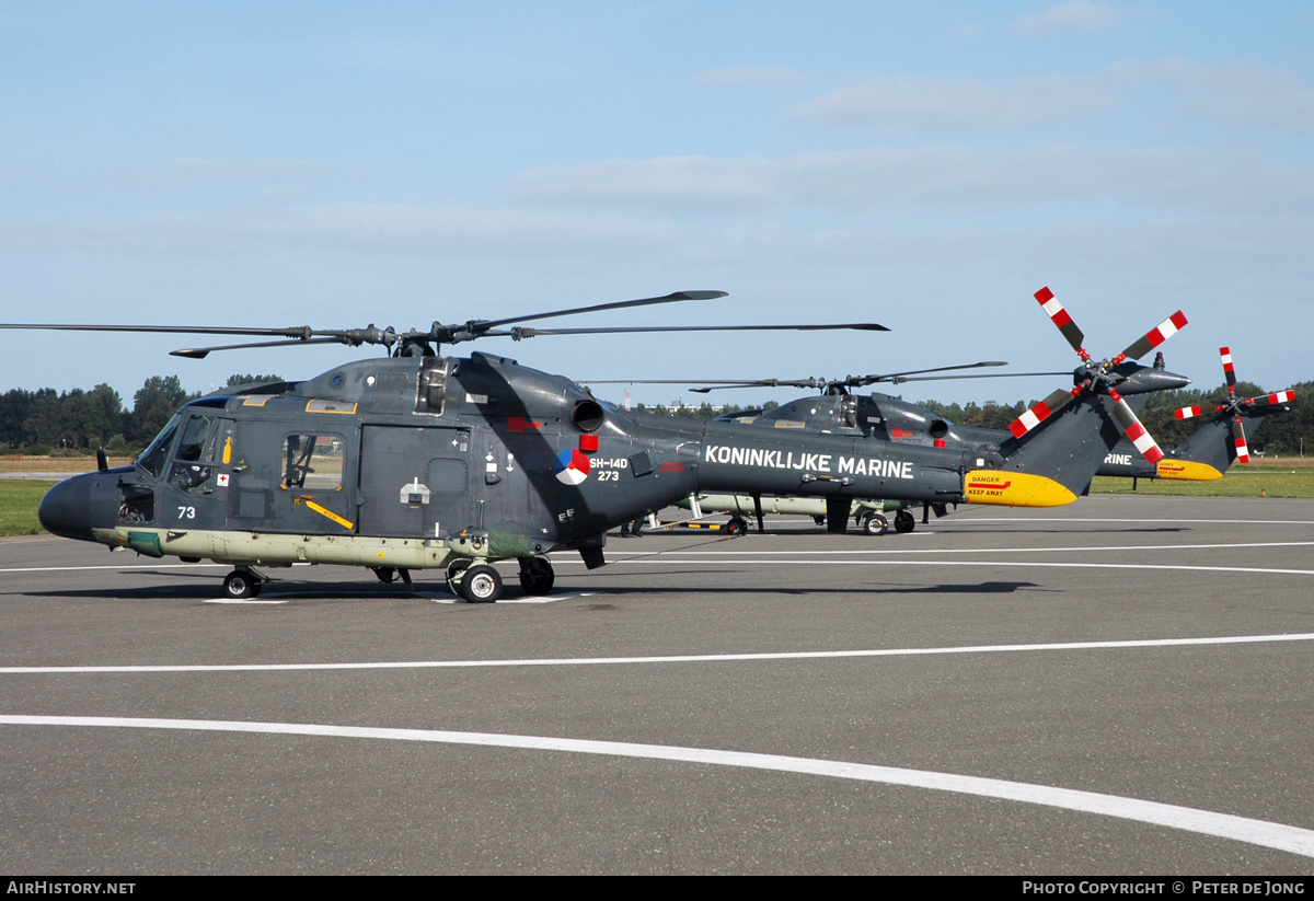 Aircraft Photo of 273 | Westland SH-14D Lynx (WG-13) | Netherlands - Navy | AirHistory.net #391846