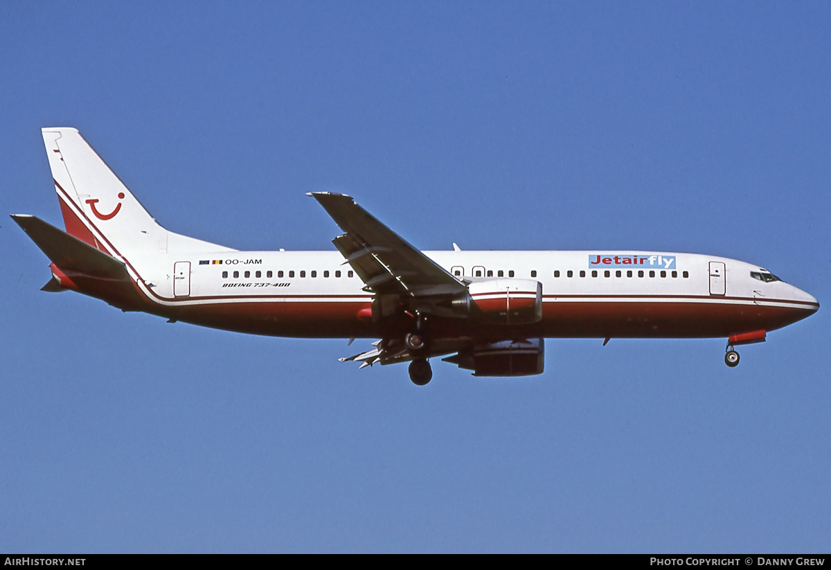 Aircraft Photo of OO-JAM | Boeing 737-46J | Jetairfly | AirHistory.net #391849