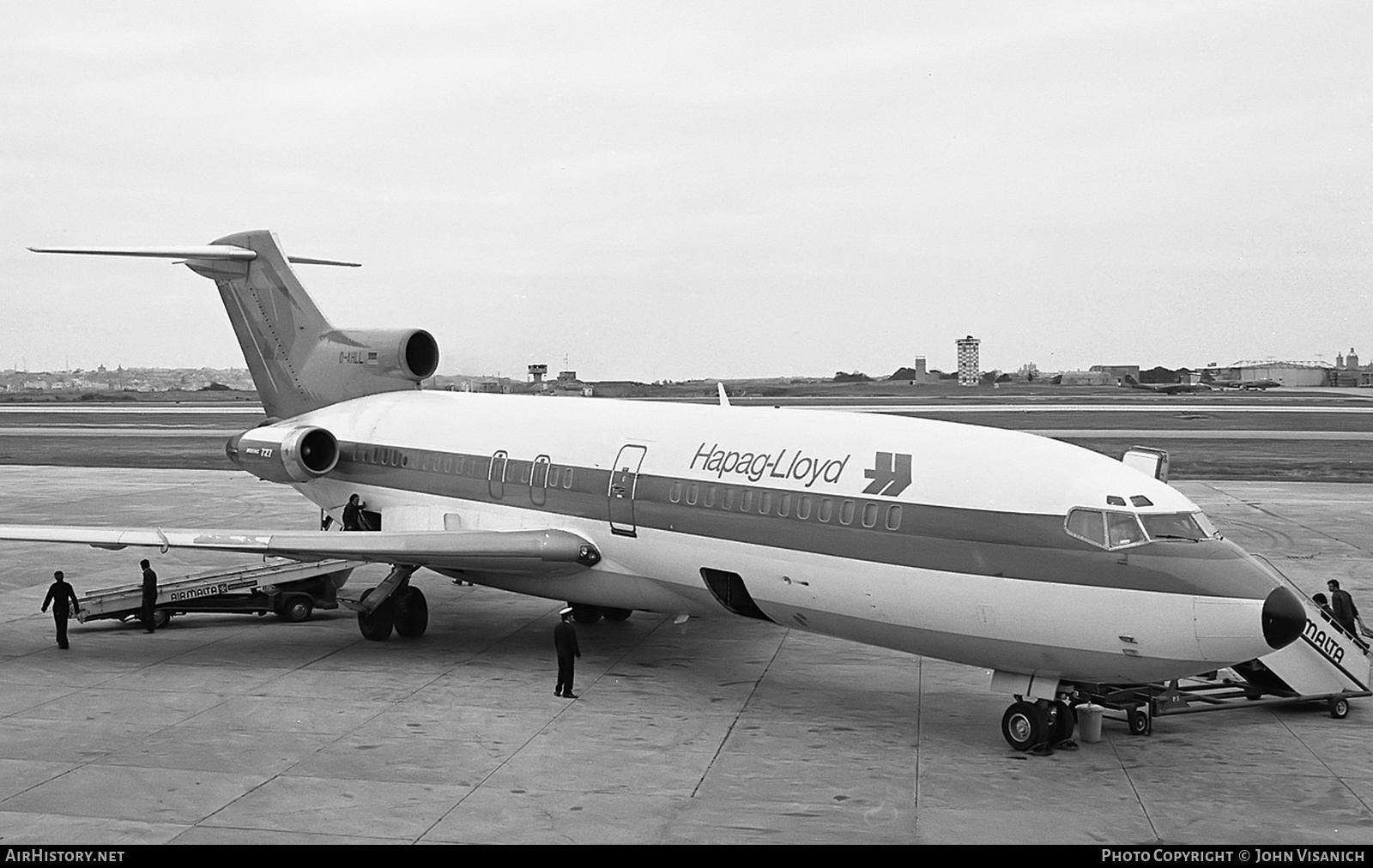 Aircraft Photo of D-AHLL | Boeing 727-81 | Hapag-Lloyd | AirHistory.net #391862