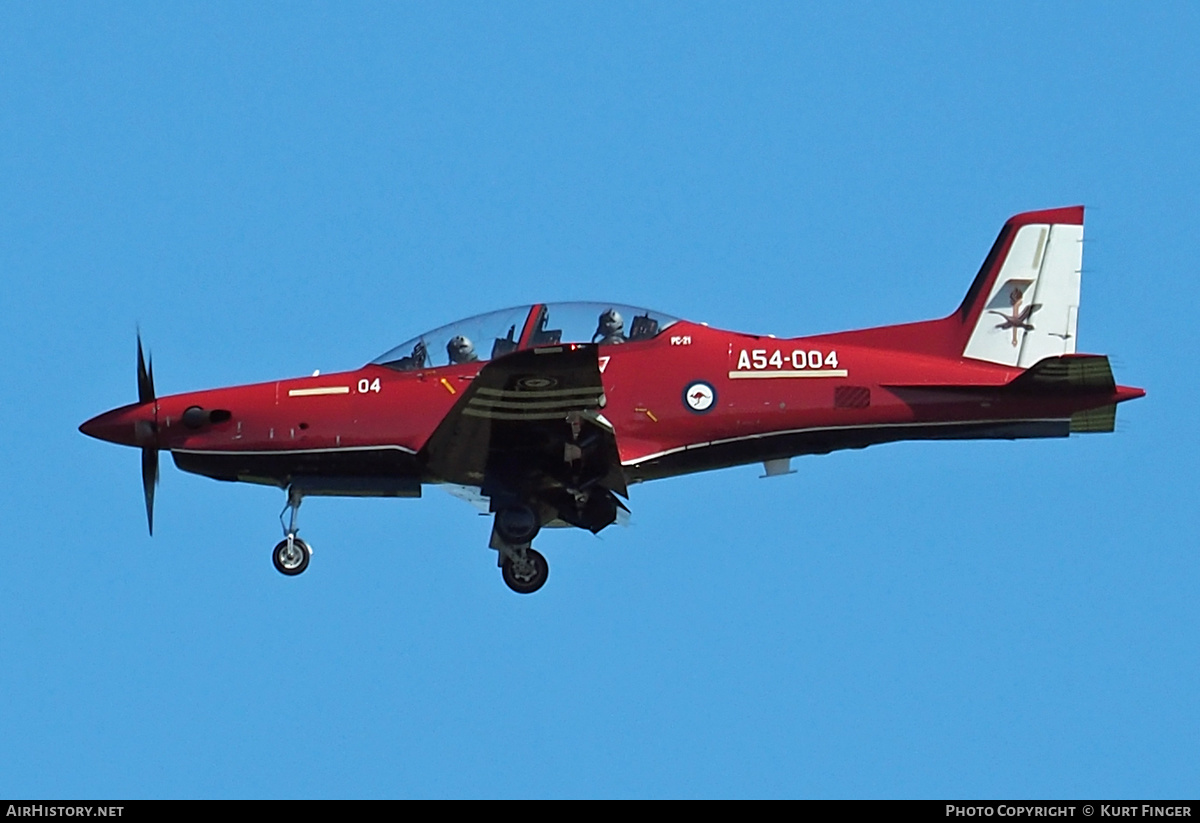 Aircraft Photo of A54-004 | Pilatus PC-21 | Australia - Air Force | AirHistory.net #391873