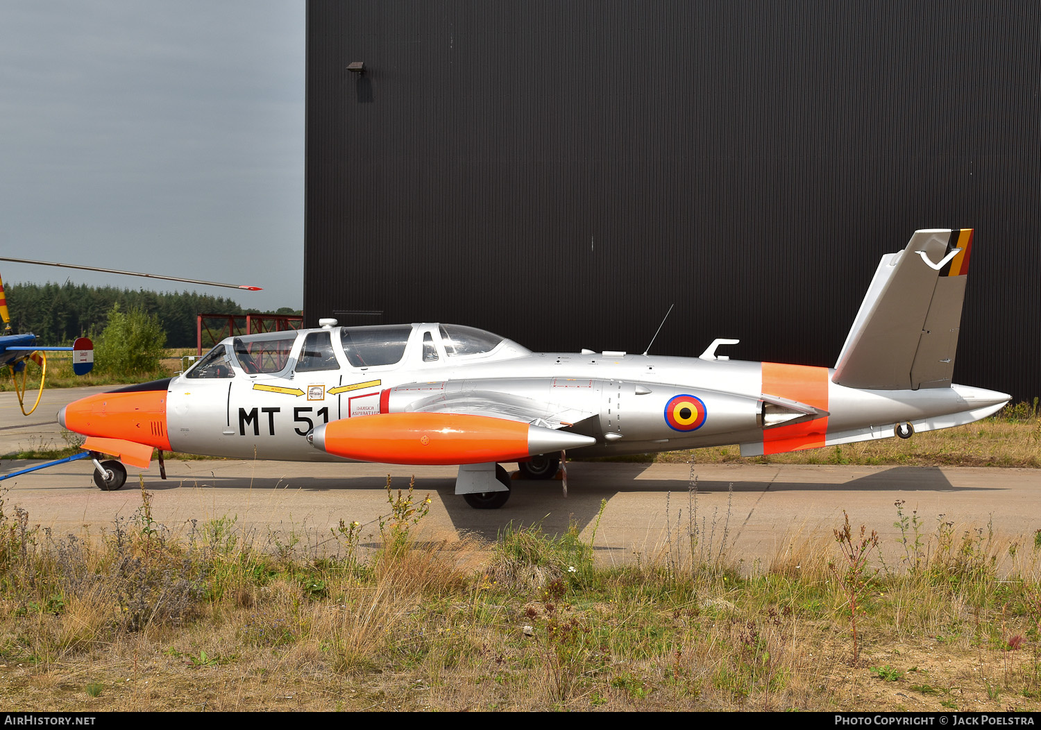 Aircraft Photo of MT51 | Fouga CM-170R Magister | Belgium - Air Force | AirHistory.net #391876