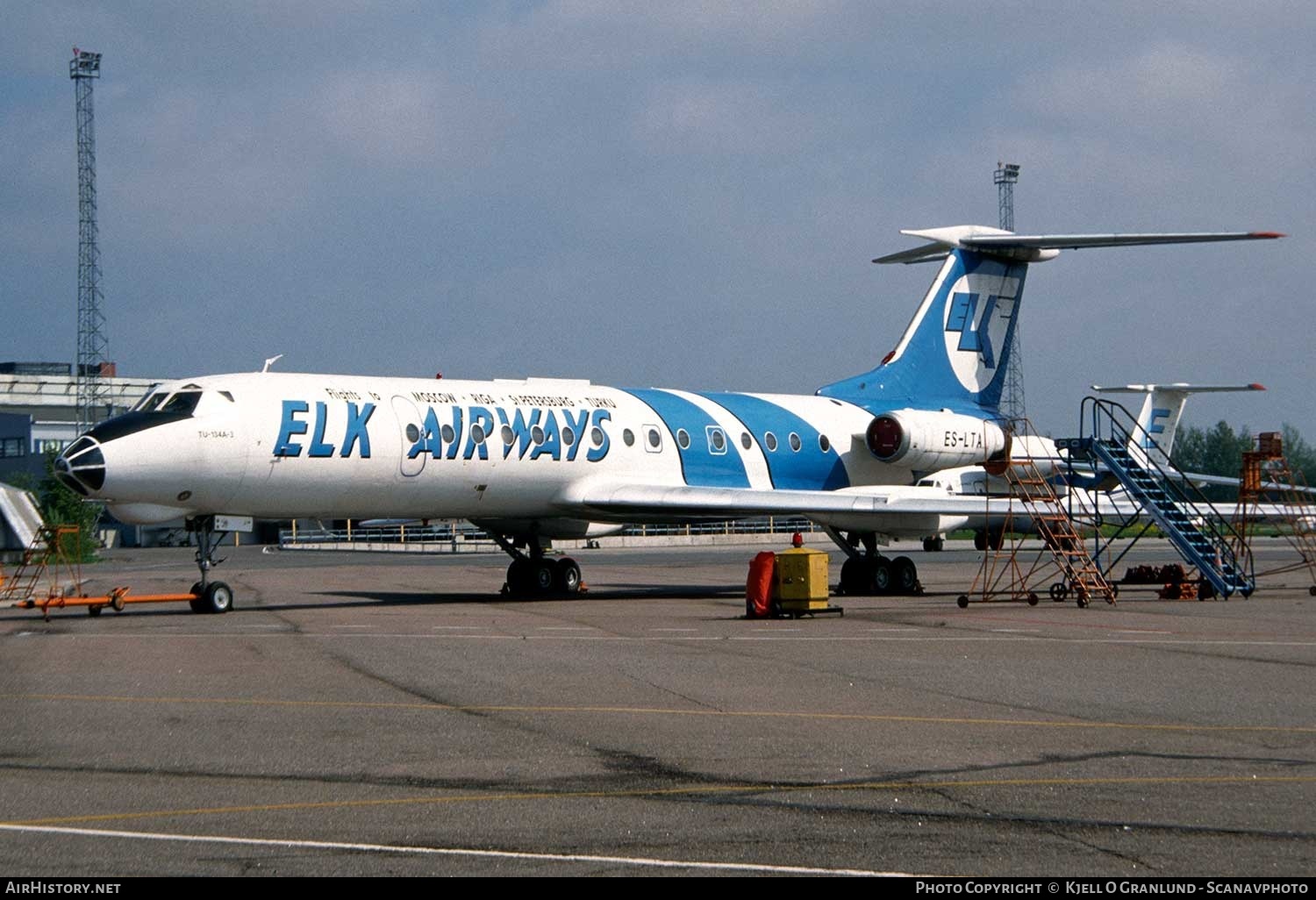 Aircraft Photo of ES-LTA | Tupolev Tu-134A-3 | ELK Airways | AirHistory.net #391886