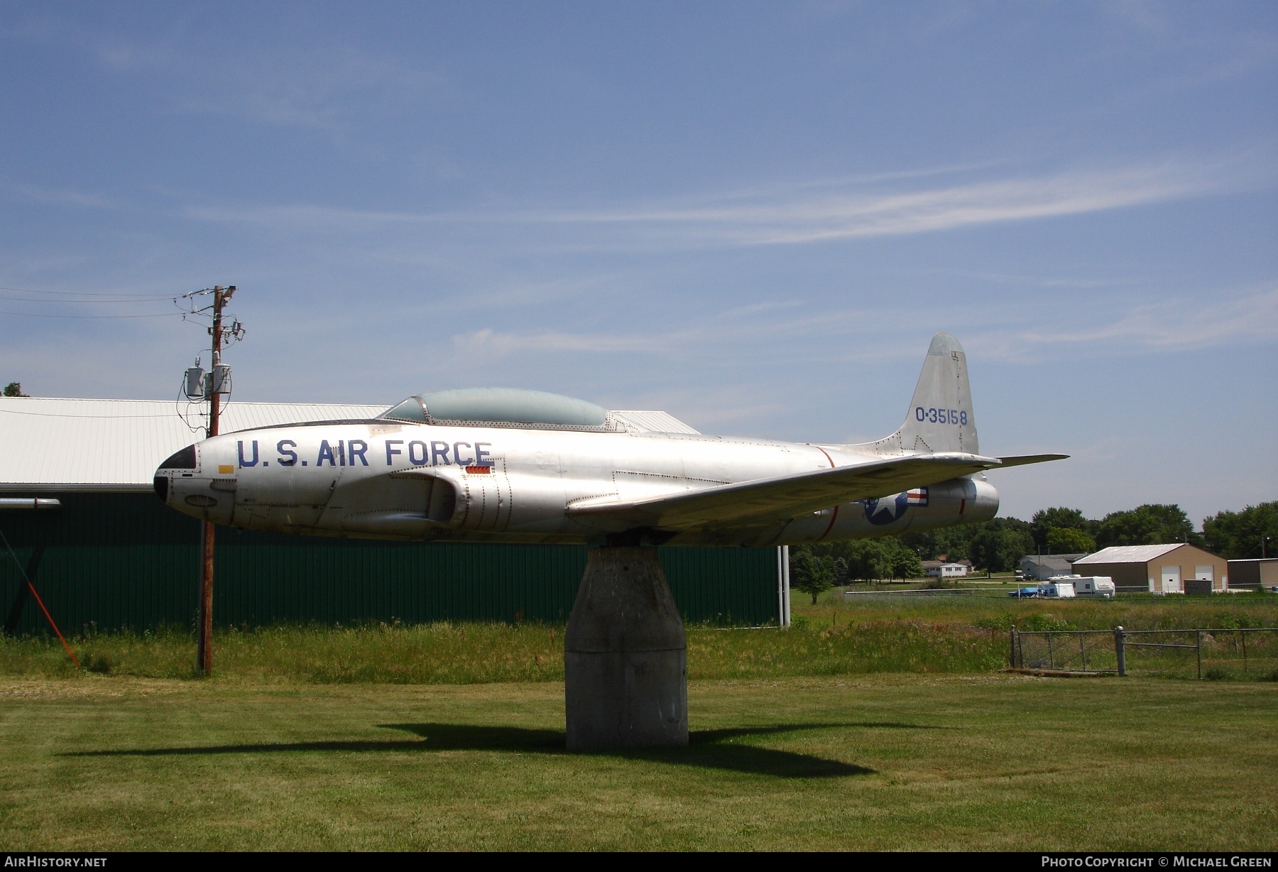 Aircraft Photo of 53-5158 / 0-35158 | Lockheed T-33A | USA - Air Force | AirHistory.net #391918