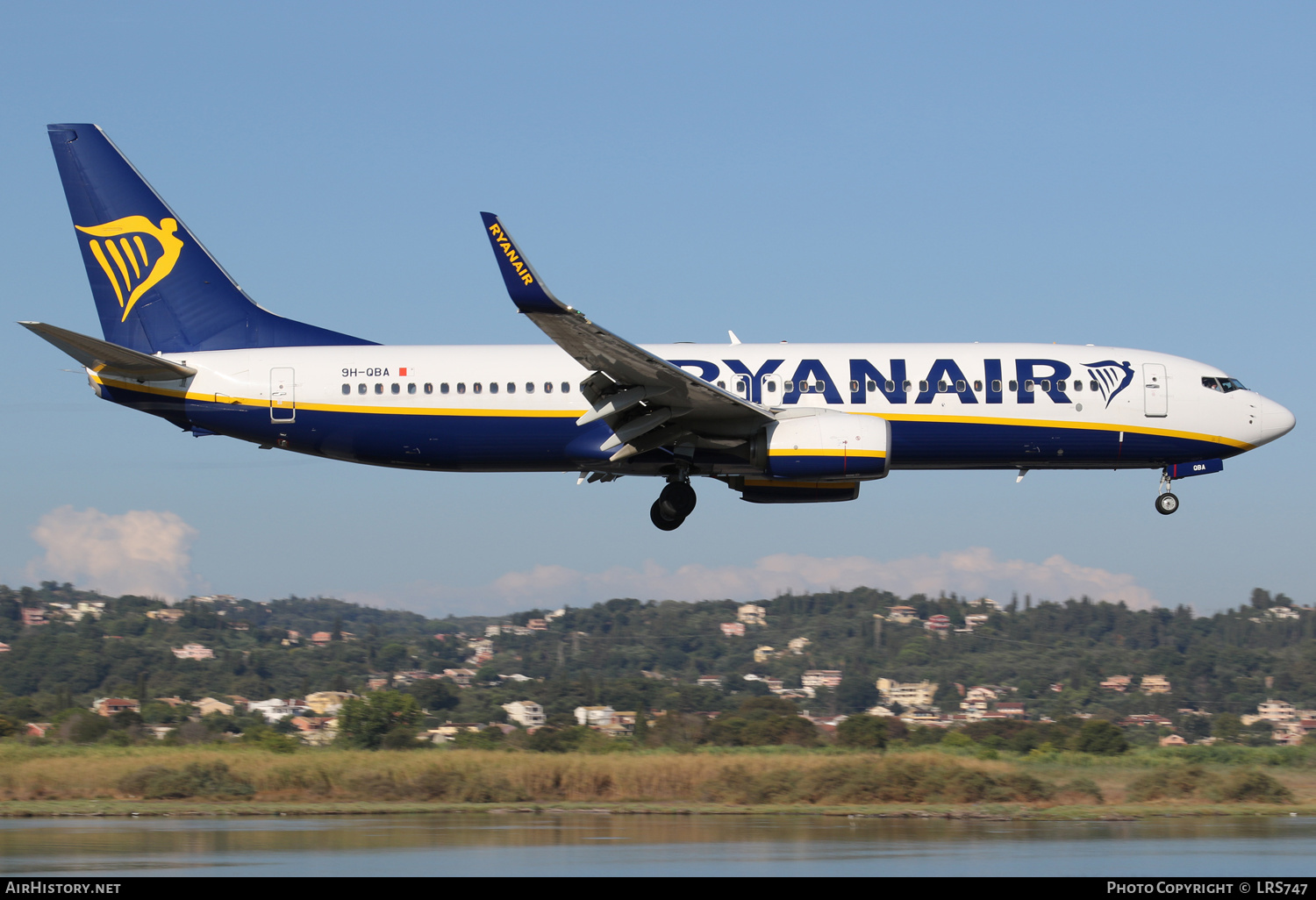 Aircraft Photo of 9H-QBA | Boeing 737-800 | Ryanair | AirHistory.net #391924