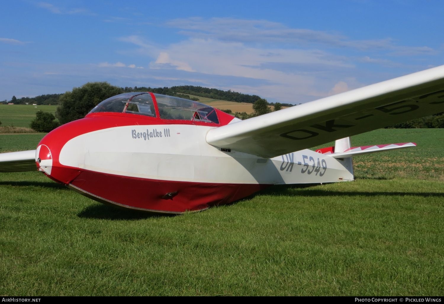 Aircraft Photo of OK-5349 | Scheibe Bergfalke III | AirHistory.net #391932