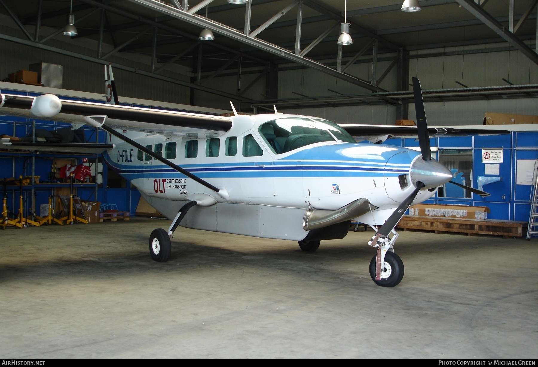 Aircraft Photo of D-FOLE | Cessna 208B Grand Caravan | OLT - Ostfriesische Lufttransport | AirHistory.net #391937