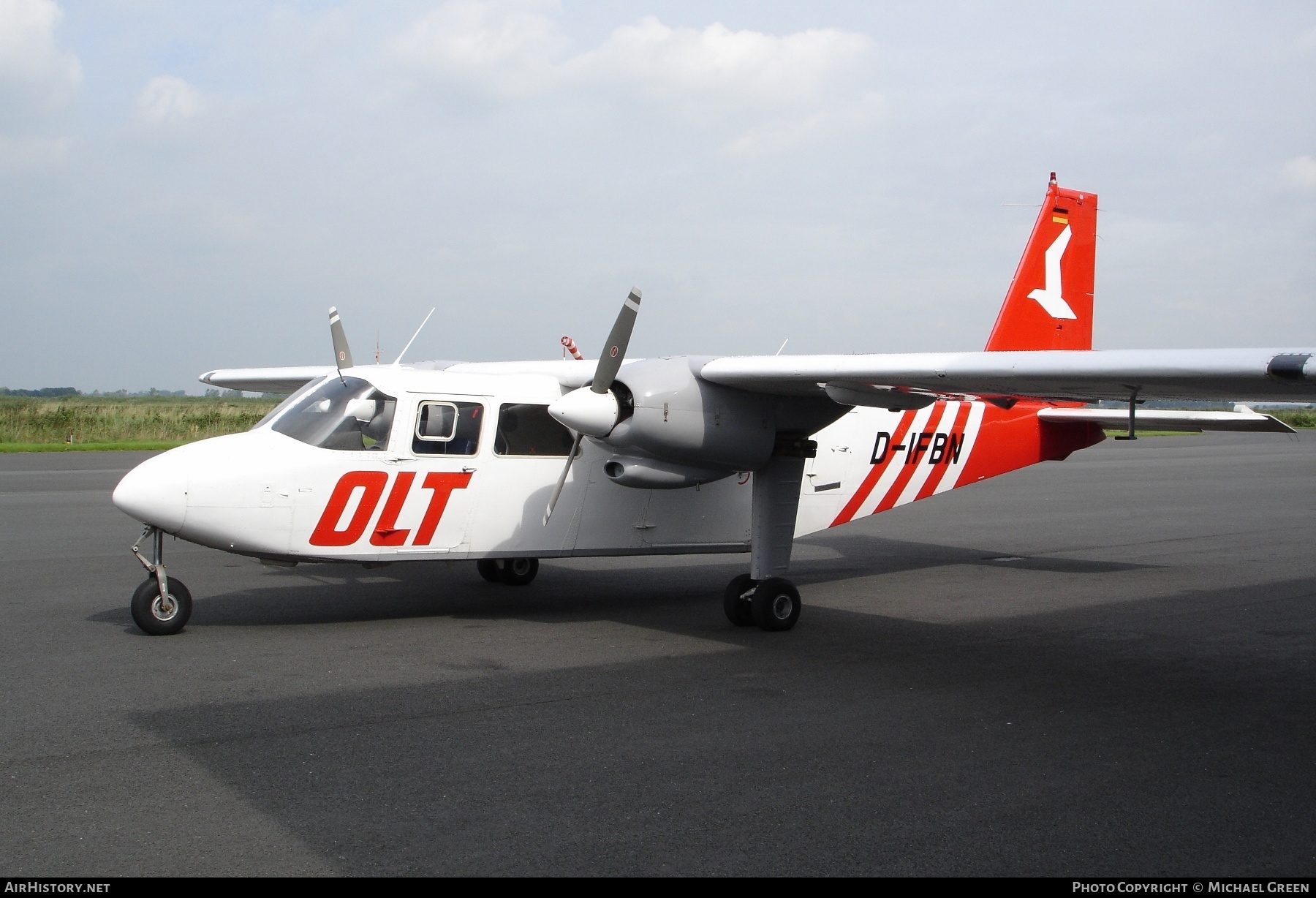 Aircraft Photo of D-IFBN | Pilatus Britten-Norman BN-2B-26 Islander | OLT - Ostfriesische Lufttransport | AirHistory.net #391939