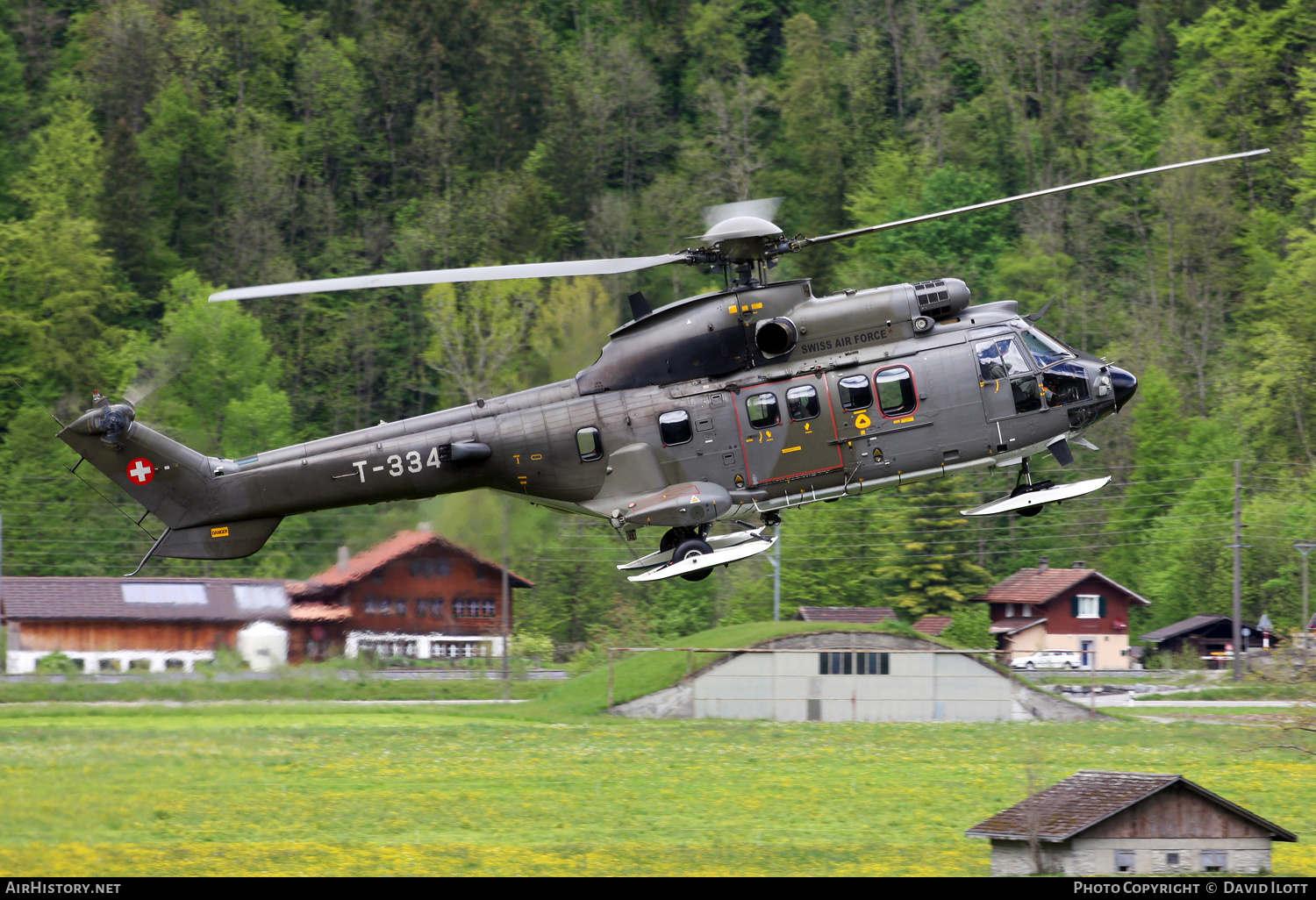 Aircraft Photo of T-334 | Eurocopter TH98 Cougar (AS-532UL) | Switzerland - Air Force | AirHistory.net #391941