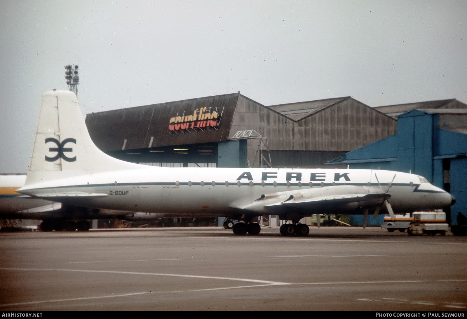 Aircraft Photo of G-BDUP | Bristol 175 Britannia 253F | Afrek | AirHistory.net #391943